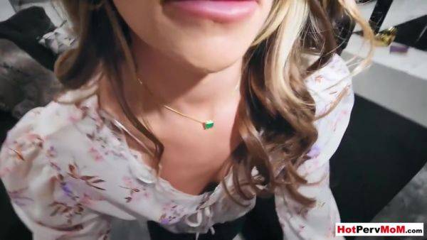 Milf Stepmom Keeping Her Stepson At Home - hotmovs.com on poweredporn.com