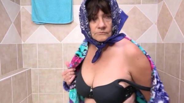 Hairy Bush Grandma Sisi P1 - videomanysex.com on poweredporn.com