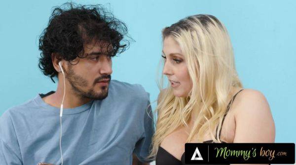 Naughty MILF Bangs Her Gamer Stepson - Christie stevens - xhand.com on poweredporn.com