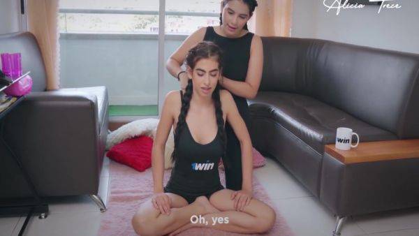 A Teacher Takes Advantage Of Her Student In A Tantric Yoga Class - hotmovs.com - Colombia on poweredporn.com