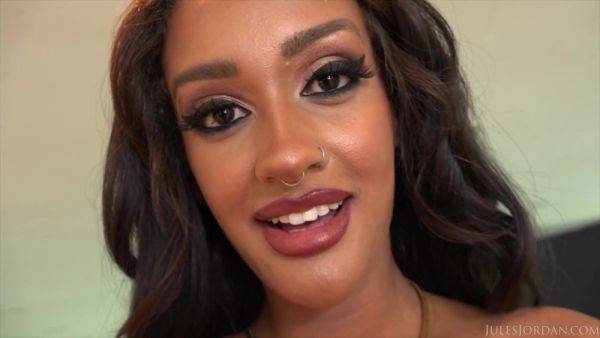 Ebony Zoey Sinn Busty POV amateur hardcore - Big black tits - xhand.com on poweredporn.com