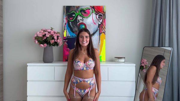 Sexy Uncensored Lingerie Try On Haul With Juliette Claire - hclips.com on poweredporn.com