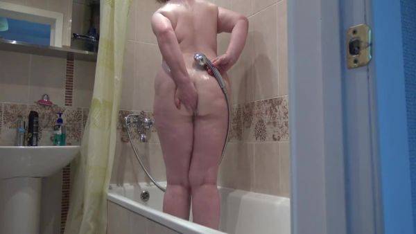 Mature Stepmom With A Big Ass Didnt Close The Bathroom Door On Purpose? And Why Is A Busty Milf Walking Around The Apartment Without Panties And Without A Bra Under A Bathrobe? Pawg And Anal In The Shower. Voyeur. Bbw. Amateur Fetish With Peeping. 6 Min - hclips.com on poweredporn.com