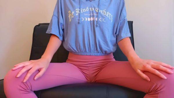 This Is How I Go Shopping When Im Horny, Lovense Lush, Butt Leggings, Crop Top - Ela Stance - hclips.com on poweredporn.com