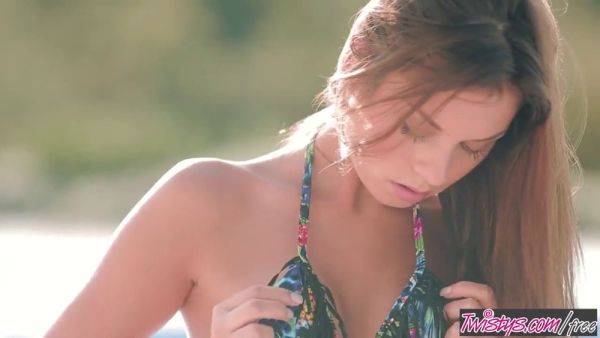 Sabrisse Aaliyah stars at Poolside Seduction with her sex toy and masturbation skills - sexu.com on poweredporn.com