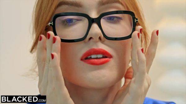 Nerdy Redhead slut in glasses fucked by BBC - Jia lissa erotic interracial hardcore - xhand.com on poweredporn.com