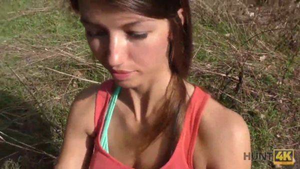 Check out this stunning Euro teen with soft skin getting her tight asshole drilled in wild outdoor sex - sexu.com on poweredporn.com