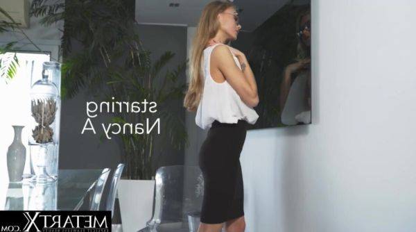 Excited secretary undresses to play with wet pussy - sunporno.com on poweredporn.com