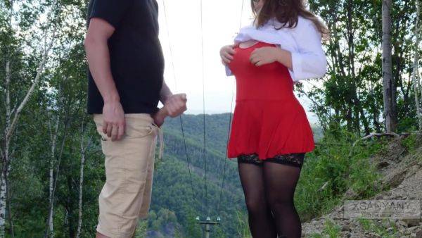 Exhibitionist Fucked By Crazy Nymphomaniac Stranger! Xsanyany - hotmovs.com on poweredporn.com