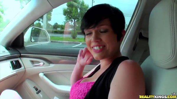 Watch this wild street chick get her big ass licked & mouth filled with cock - sexu.com on poweredporn.com