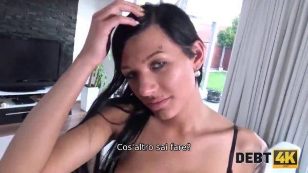 Young unemployed chick fucks hard for new job and pays her debt with sex - sexu.com on poweredporn.com