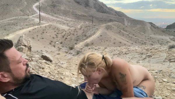 Jamie Stone And L A S In Outdoor Creampie Vegas Skyline At Sunset - hclips.com on poweredporn.com