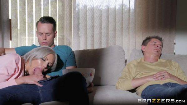 Nina Elle seduced her stepson into some deep passion - xtits.com - Usa - Germany on poweredporn.com