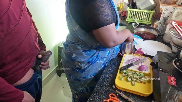 Home Kitchen Jerking Dick - hclips.com - India on poweredporn.com