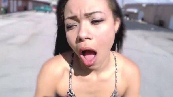 Black teen paid cash to fuck stranger on motorcycle pov - upornia.com on poweredporn.com