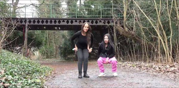 Pissing together - anysex.com on poweredporn.com