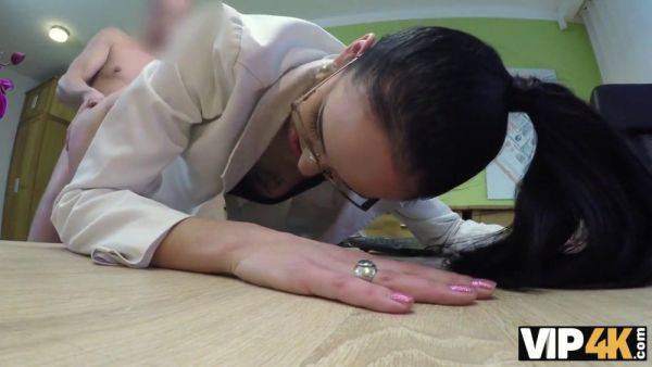 Elis Dark gets a credit for her hard work and tight pussy in VIP4K casting - sexu.com - Czech Republic on poweredporn.com