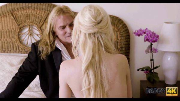 Kinky bride & groom engage in steamy wedding night sex with their dad - sexu.com on poweredporn.com