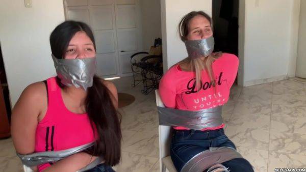 Bratty Online Bullies Bound And Gagged By An Angry Milf! - upornia.com on poweredporn.com