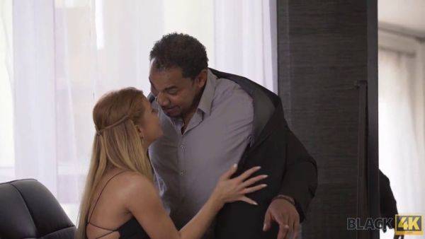 Chrissy Fox gets a big black dick in her tight pussy on Black4K. - sexu.com - Czech Republic on poweredporn.com