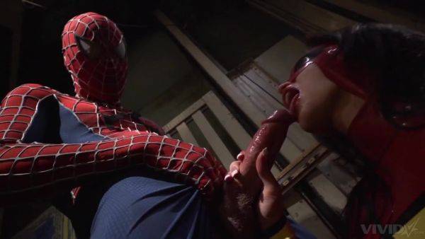 Superman comes on her face and tits after restless role play hardcore - hellporno.com on poweredporn.com