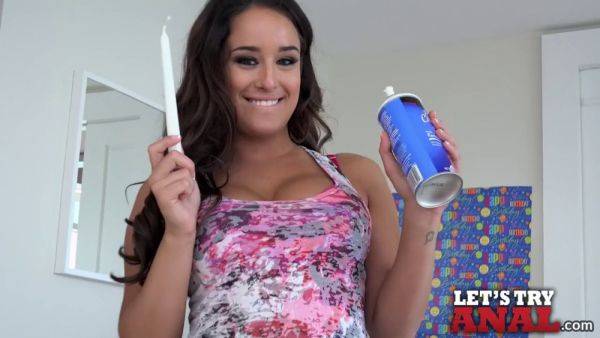 Mila Marx's tight ass is the ultimate surprise for her BF's big dick - sexu.com on poweredporn.com