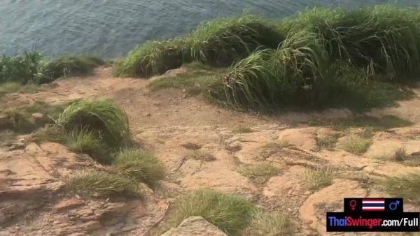 Public blowjob from Thai teen girlfriend who finished it off at home - hotmovs.com - Thailand on poweredporn.com