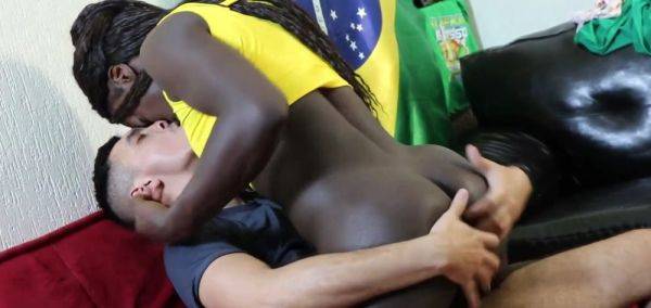 SUCKED FUCKED AND CAME INSIDE THE HOT BLACK ASS FERNANDA CHOCOLATTE JAPA LOKI - inxxx.com on poweredporn.com