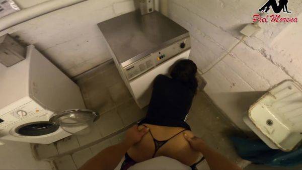 Almost Caught! I Followed A Girl And Fucked Her In Her Basement - hclips.com on poweredporn.com