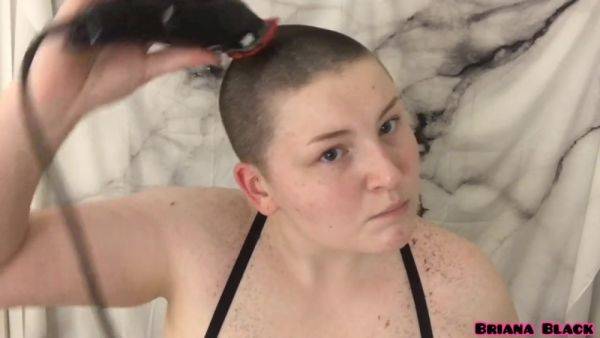All Natural Babe Films Head Shave For First Time - Big tits - xtits.com on poweredporn.com