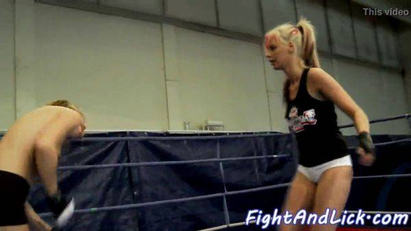 Eurobabe with tattoos eagerly slurps on and fingered by a kinky dyke - sexu.com on poweredporn.com