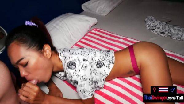 Amateur Thai teen big cock sucking and fucking on camera for money - hotmovs.com - Thailand on poweredporn.com