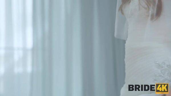 BRIDE4K. Wedding guests are shocked with a XXX video of the gorgeous bride - hotmovs.com - Czech Republic on poweredporn.com