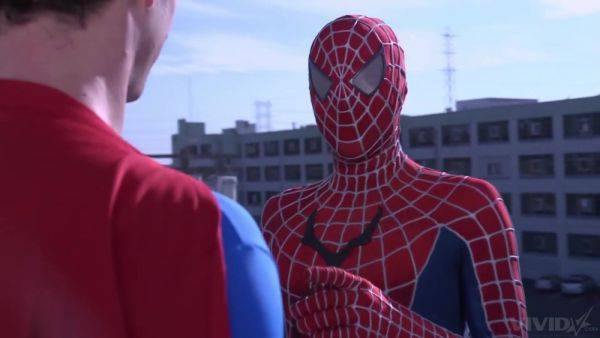 Spider man role play in extreme doggy style romance - xbabe.com on poweredporn.com