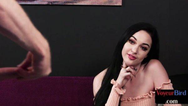 Voyeur CFNM British babe teases wanker who wanks on her - txxx.com - Britain on poweredporn.com