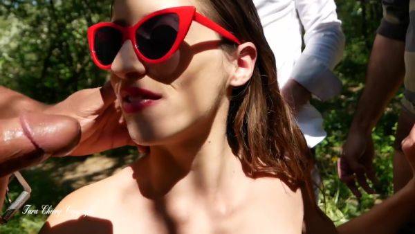 Cherry X And Tara Cherry In Little Red Riding Hood Loves To Eat Wol - hclips.com on poweredporn.com