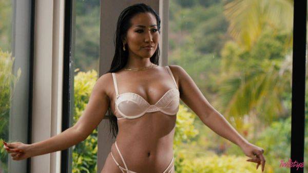 TOTM - Boss Babe 2 - pretty tanned brunette slut in sexy lingerie Jennie Rose - xtits.com on poweredporn.com