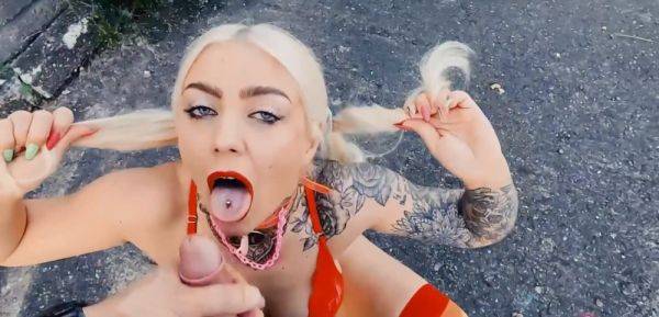 Pipé par une punkette dans un squat abandonné - txxx.com - France on poweredporn.com