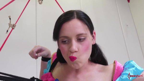 Bound anally punished sub gal gets her ass filled - hotmovs.com on poweredporn.com