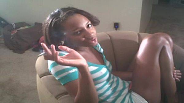 Ebony Babe Kiki Smoking A Cigarette - upornia.com on poweredporn.com