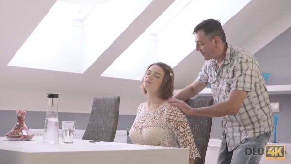 Stepmom with big tits sucks old man & rides him in reverse cowgirl - sexu.com - Czech Republic on poweredporn.com