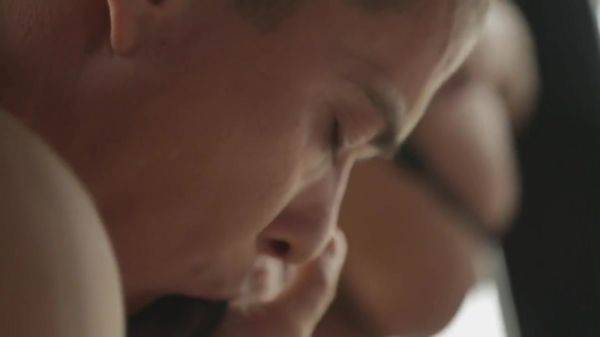 Sophie Lynx And Matt Bird - Skinny Girl In Stockings Pampered A Big Dick With A Footjob - hotmovs.com on poweredporn.com