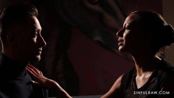 Cassie Del Isla begs for Mugur's cum in her shaved pussy - POV lingerie action! - sexu.com on poweredporn.com