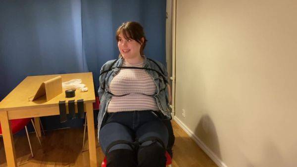 Chubby Reporter Bound Gagged - upornia.com on poweredporn.com