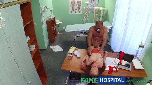Chelsie Sun gets her pussy filled with hot cream while being an examined patient at FakeHospital - sexu.com - Czech Republic on poweredporn.com