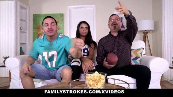 Stepsis Vienna Black flaunts her big tits & takes on stepbro's hard cock - sexu.com on poweredporn.com