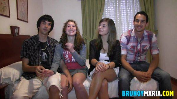 Laura Brey And Sol Sanchez Foursome - Sabina Rose - Sabina rose - xhand.com on poweredporn.com