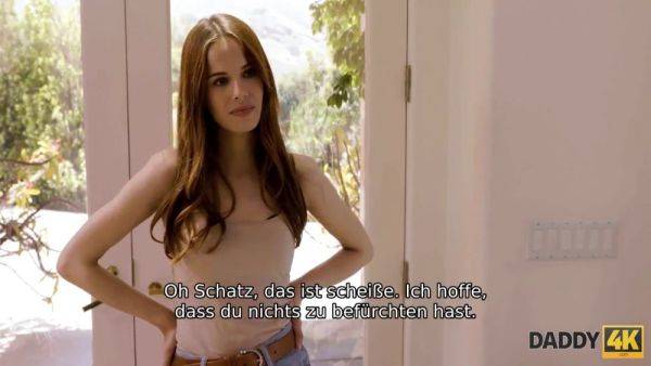 Stepdad seduces and fucks redhead stepdaughter in revenge against boyfriend - sexu.com on poweredporn.com