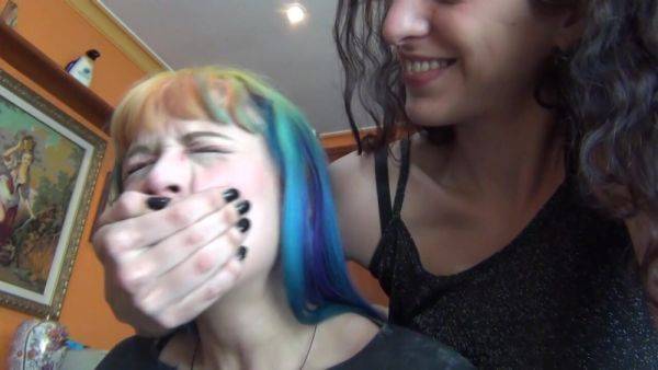 Spanish girl tied up and handgag - upornia.com - Spain on poweredporn.com