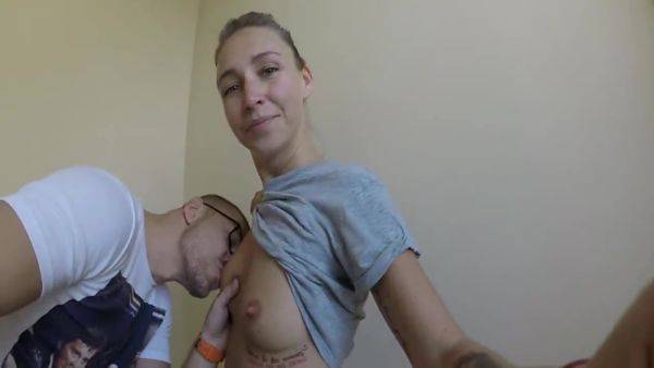 Horny Girl Sucks Cock With Cum Swallow In Public 6 Min With Owiaks - hclips.com on poweredporn.com